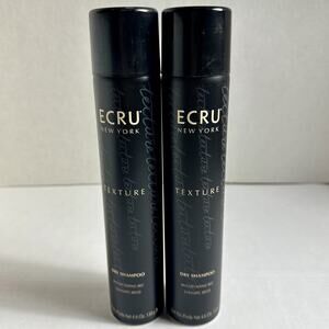 ECRU New York Texture Dry Shampoo 4.6 Oz/ 130 g, Set Of Two NEW
